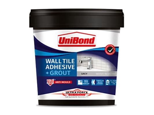Unibond 2570754 Uforce Wall Grout Grey 1.38Kg