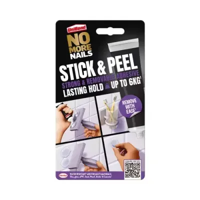UniBond No More Nails Stick and Peel 44g - 2971433 - Thumbnail 2