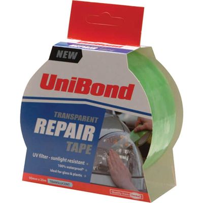 Unibond 2675780 Transparent Repair Tape 50Mm X 20M