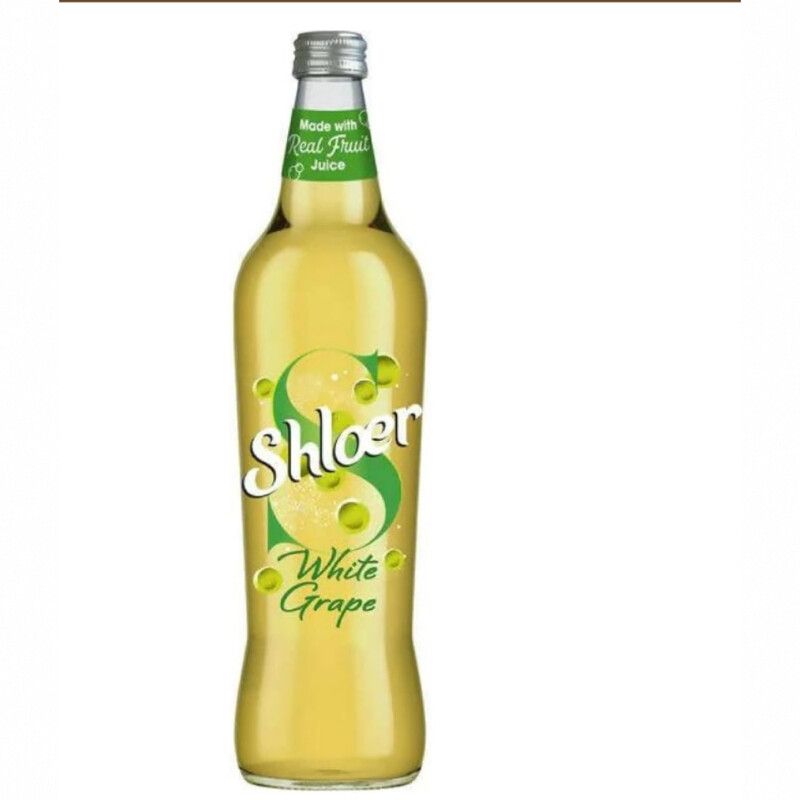 Shloer White Grape Sparkling Juice Drink 750 ml - Image 1