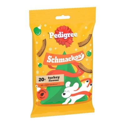 Pedigree Schmackos Turkey Strips 20 Pk 144g