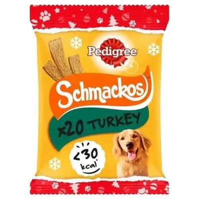Pedigree Schmackos Turkey Strips 20 Pk 144g - Thumbnail 2