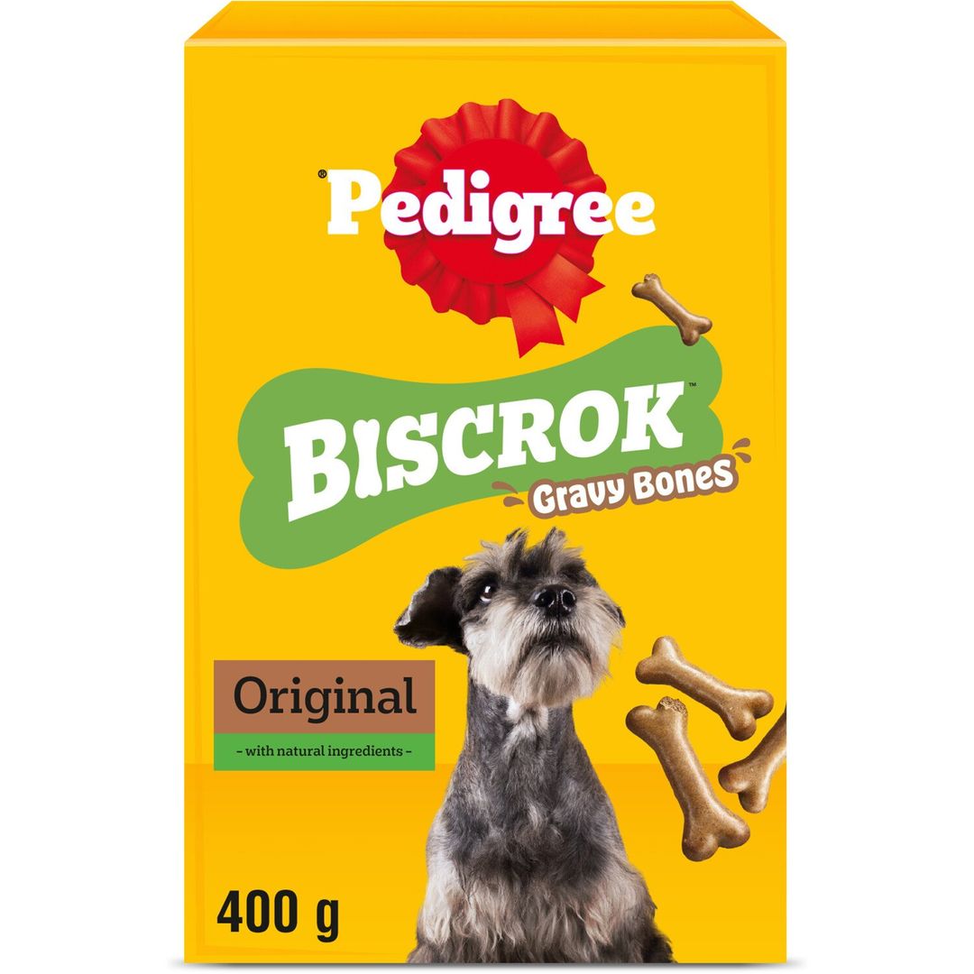 Pedigree Biscrok Gravy Bones 400G - Image 1