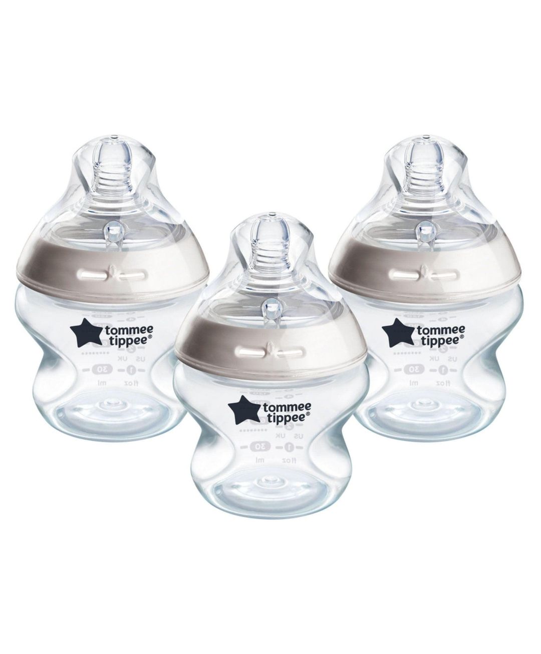 Tommee Tippee Natural Start Anti-Colic Baby Bottle (Pack of 3) - 150ml - Image 1