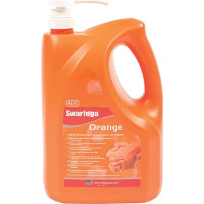Swarfega Natural Orange 4L Pump | Sor4Lmp | Euro Car Parts - Thumbnail 2