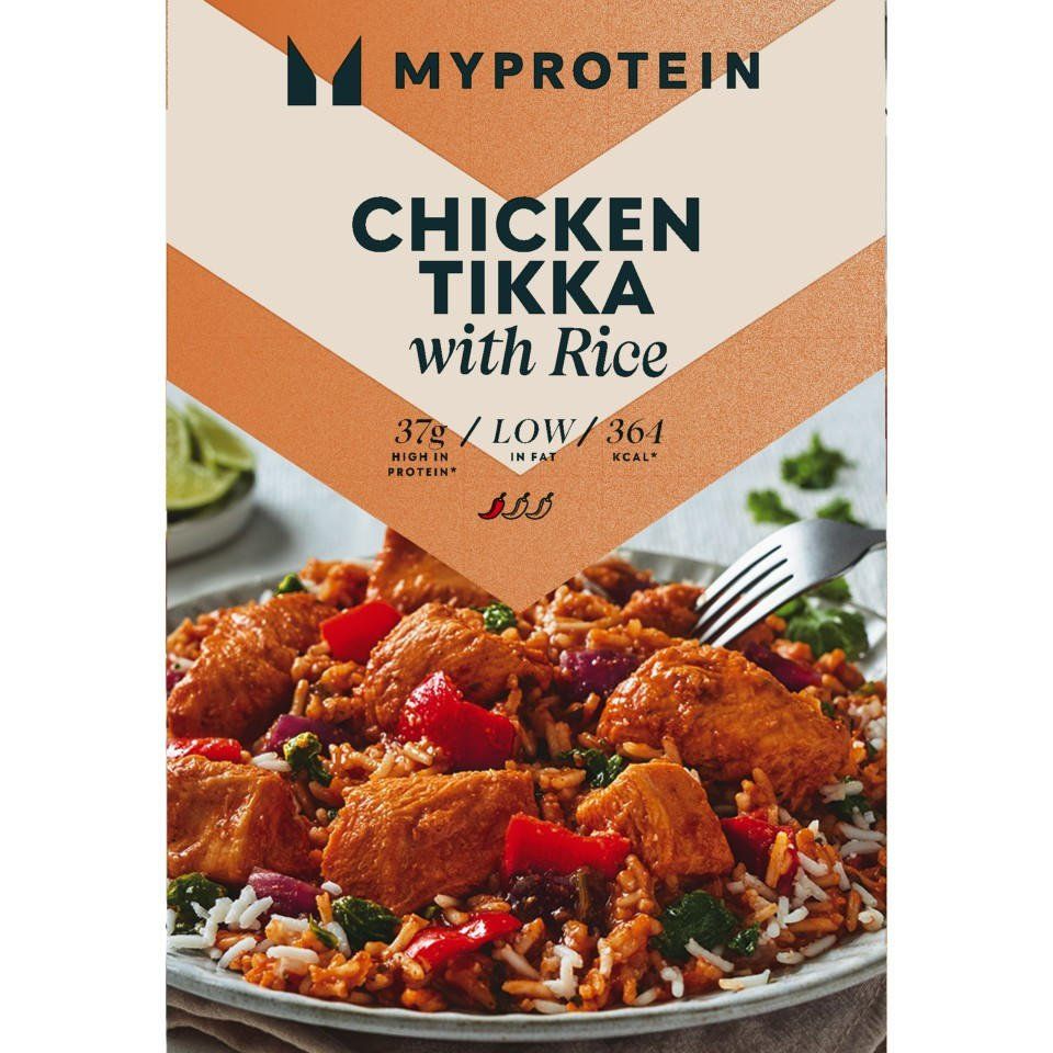 MyProtein Chicken Tikka With Rice 350g - Image 1
