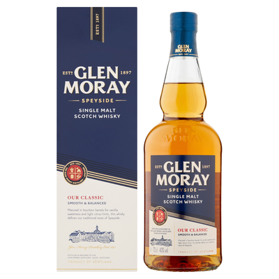 Glen Moray Classic Speyside Single Malt Scotch Whisky
