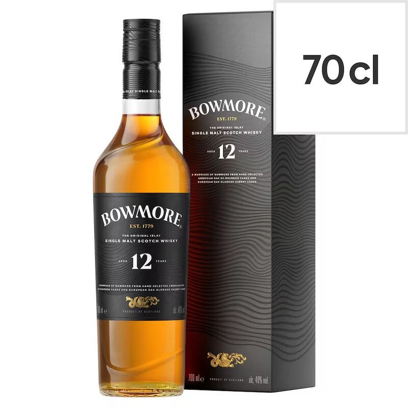 Bowmore 12 Year Old Islay Single Malt Scotch Whisky - Image 1