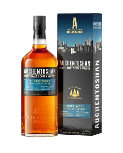 Auchentoshan Three Wood Lowland Single Malt Scotch Whisky