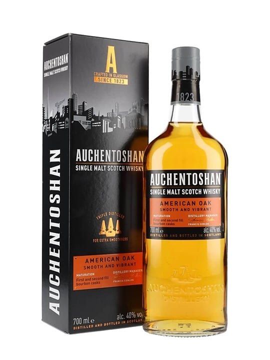 Auchentoshan American Oak Lowland Single Malt Scotch Whisky - Image 1
