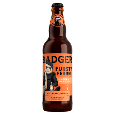 Badger Fursty Ferret Amber Ale Multipack, 8 x 500 ml