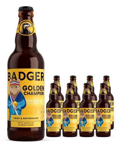 Badger Golden Champion Golden Ale Multipack, 8 x 500 ml - Thumbnail 2