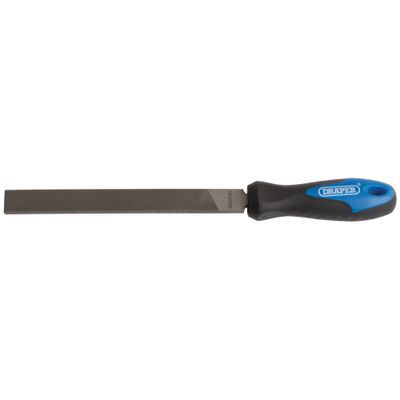 Draper 00006 Soft Grip Engineerfts Hand File And Handle 150Mm each