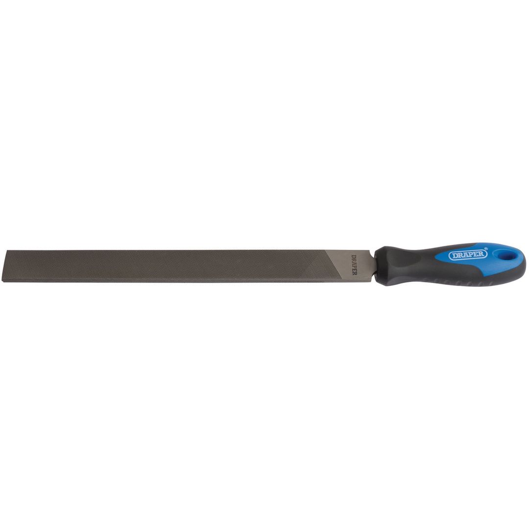 Draper 00008 Soft Grip Engineerfts Hand File And Handle 300Mm each - Image 1
