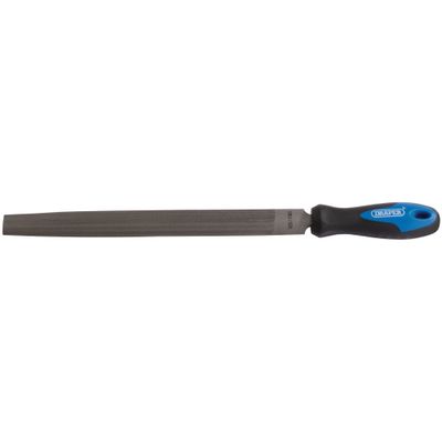 Draper 00011 Soft Grip Engineerfts Half Round File And Handle 300Mm each