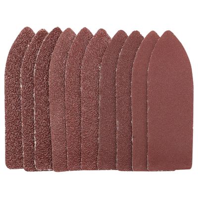 Draper 02930 Assorted Grit Hook And Loop Finger Sheets 67 X 67 X 22Mm (Pack Of 10) per pac