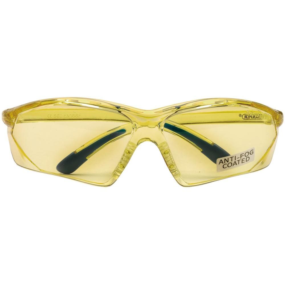 Draper 02935 Anti-Mist Glasses Yellow each - Image 1