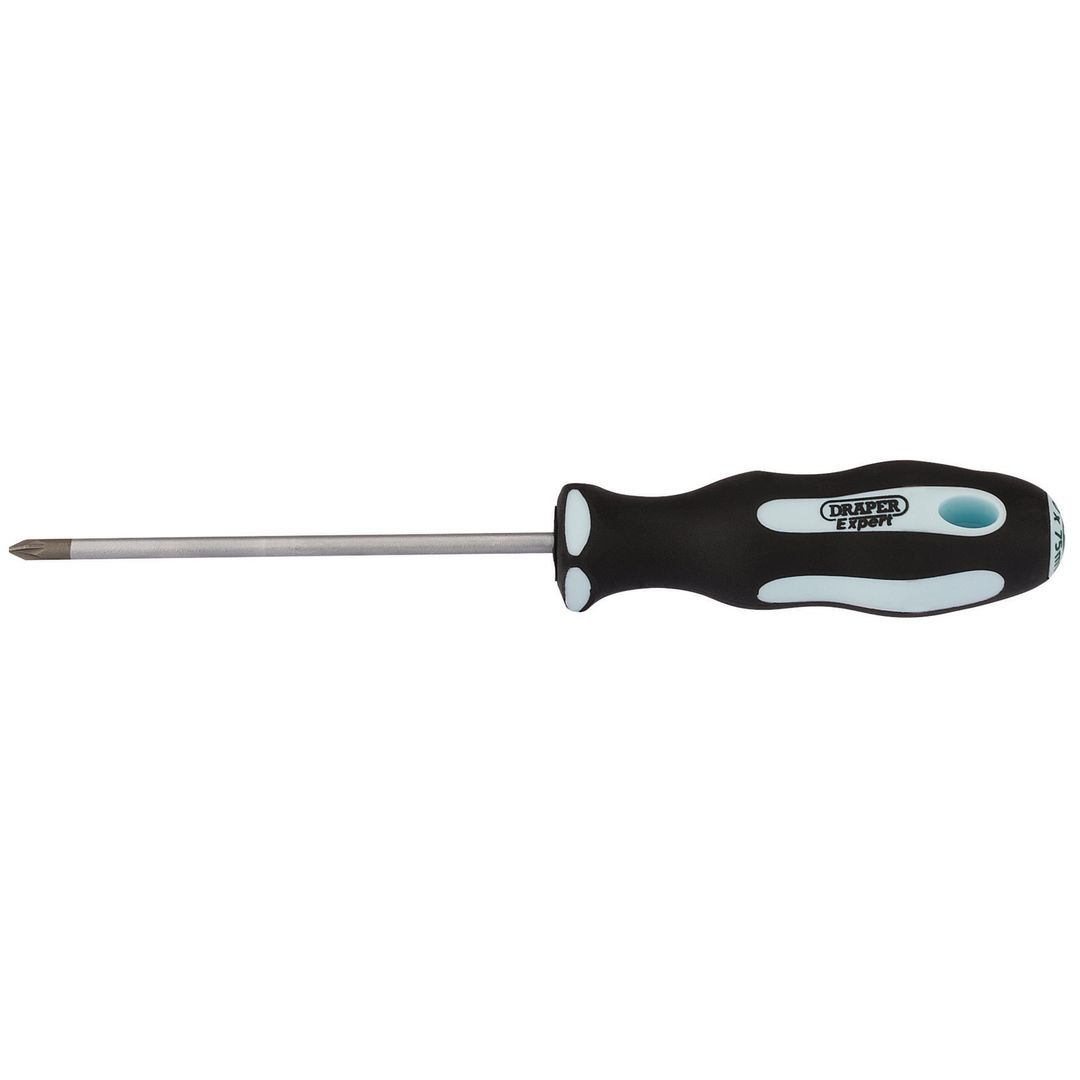 Draper Expert 03457 Pz Type Soft Grip Screwdriver No.0 X 75Mm each - Image 1