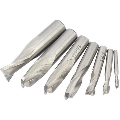 Draper 04663 Hss End Mill Set Dia. Two Flute 4 - 16Mm per set