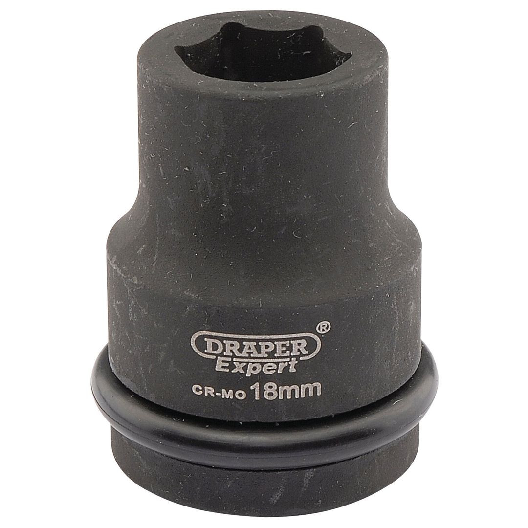 Draper Expert 04999 Expert Hi-Torq® 6 Point Impact Socket 3/4in Sq. Dr. 18Mm each - Image 1