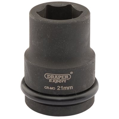 Draper Expert 05002 Expert Hi-Torq® 6 Point Impact Socket 3/4in Sq. Dr. 21Mm each