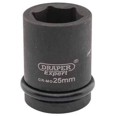 Draper Expert 05006 Expert Hi-Torq® 6 Point Impact Socket 3/4in Sq. Dr. 25Mm each