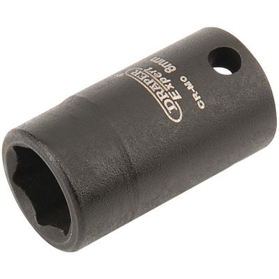 Draper Expert 05012 Expert Hi-Torq® 6 Point Impact Socket 1/4in Sq. Dr. 8Mm each