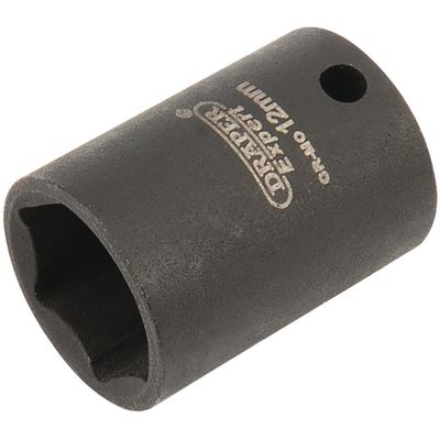 Draper Expert 05022 Expert Hi-Torq® 6 Point Impact Socket 1/4in Sq. Dr. 12Mm each