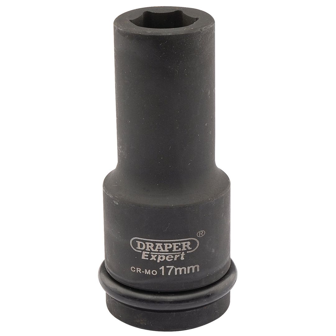 Draper Expert 05049 Expert Hi-Torq® 6 Point Deep Impact Socket 3/4in Sq. Dr. 17Mm each - Image 1