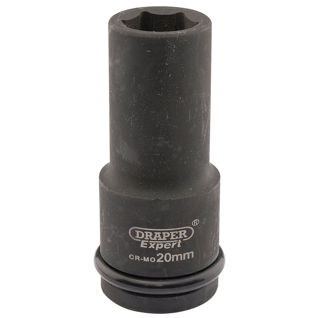 Draper Expert 05052 Expert Hi-Torq® 6 Point Deep Impact Socket 3/4in Sq. Dr. 20Mm each - Image 1