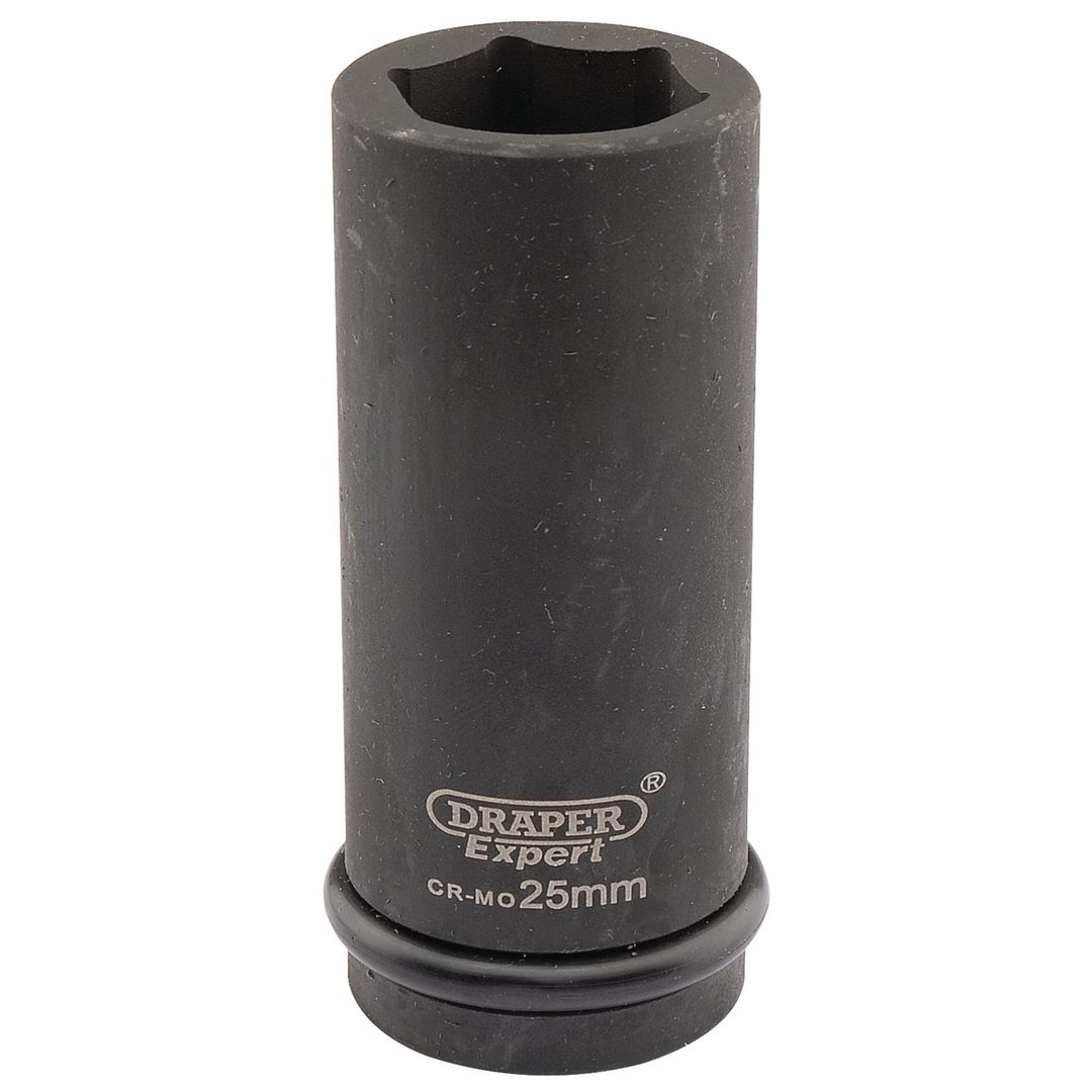 Draper Expert 05057 Expert Hi-Torq® 6 Point Deep Impact Socket 3/4in Sq. Dr. 25Mm each - Image 1