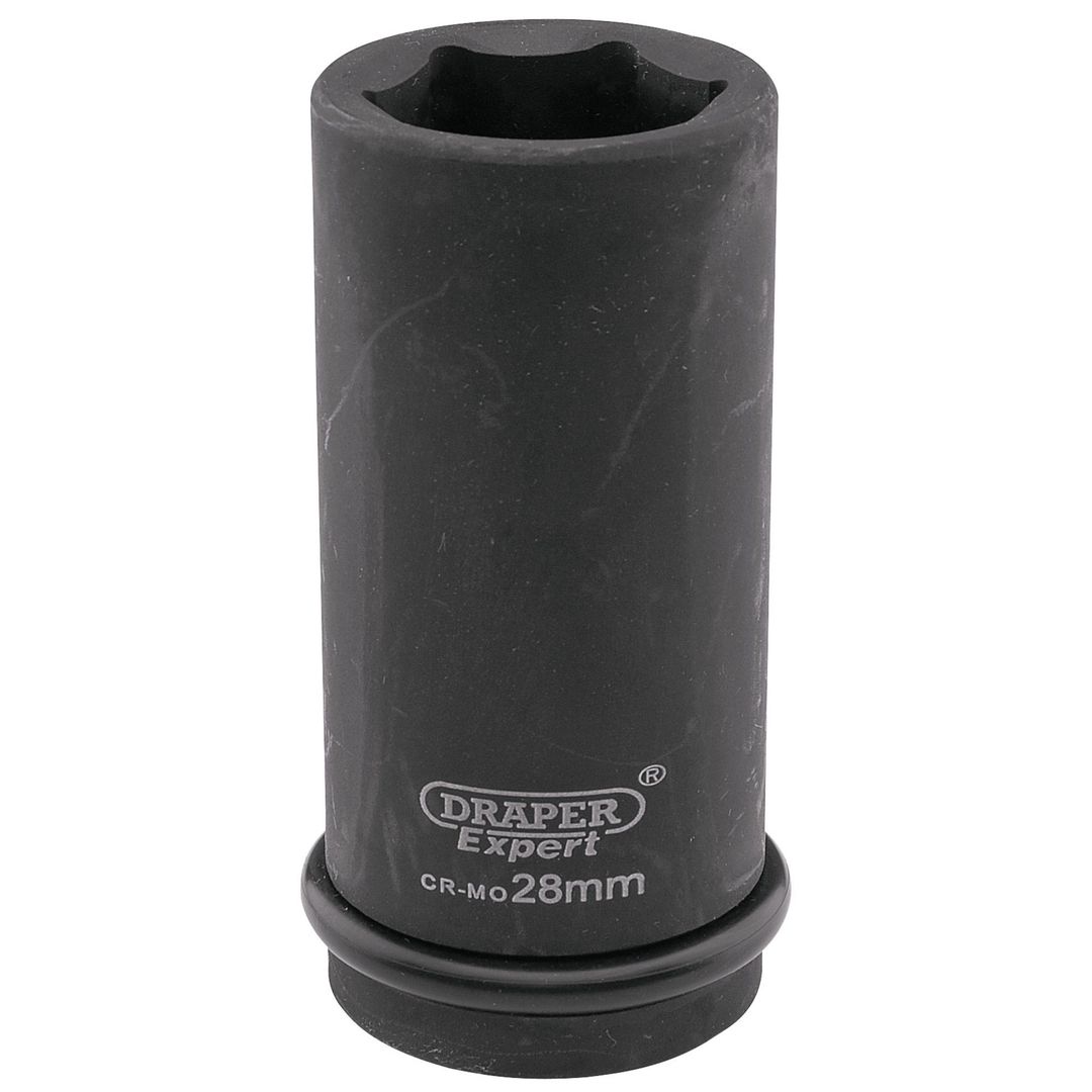 Draper Expert 05060 Expert Hi-Torq® 6 Point Deep Impact Socket 3/4in Sq. Dr. 28Mm each - Image 1
