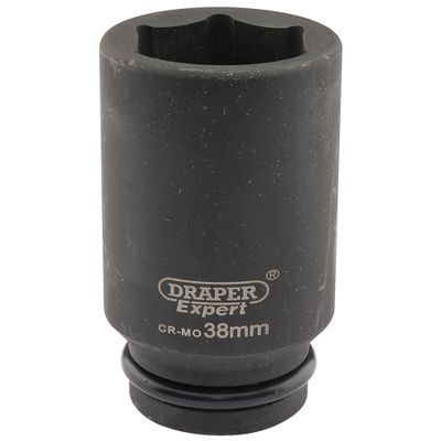 Draper Expert 05069 Expert Hi-Torq® 6 Point Deep Impact Socket 3/4in Sq. Dr. 38Mm each
