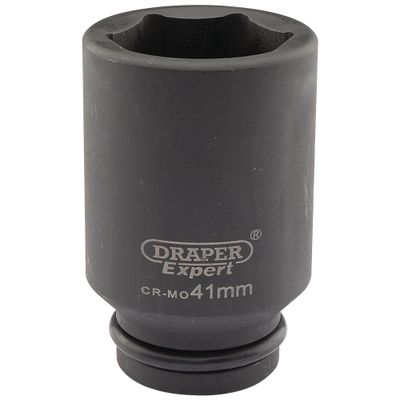 Draper Expert 05072 Expert Hi-Torq® 6 Point Deep Impact Socket 3/4in Sq. Dr. 41Mm each