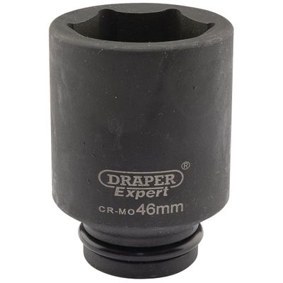 Draper Expert 05077 Expert Hi-Torq® 6 Point Deep Impact Socket 3/4in Sq. Dr. 46Mm each