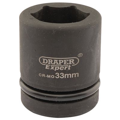 Draper Expert 05113 Expert Hi-Torq® 6 Point Impact Socket 1in Sq. Dr. 33Mm each