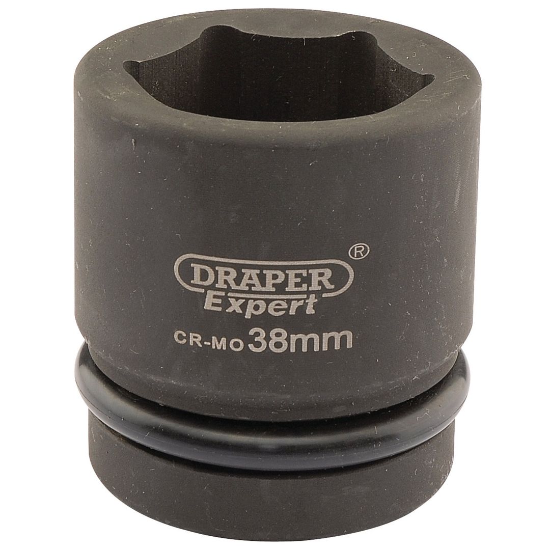 Draper Expert 05118 Expert Hi-Torq® 6 Point Impact Socket 1in Sq. Dr. 38Mm each - Image 1