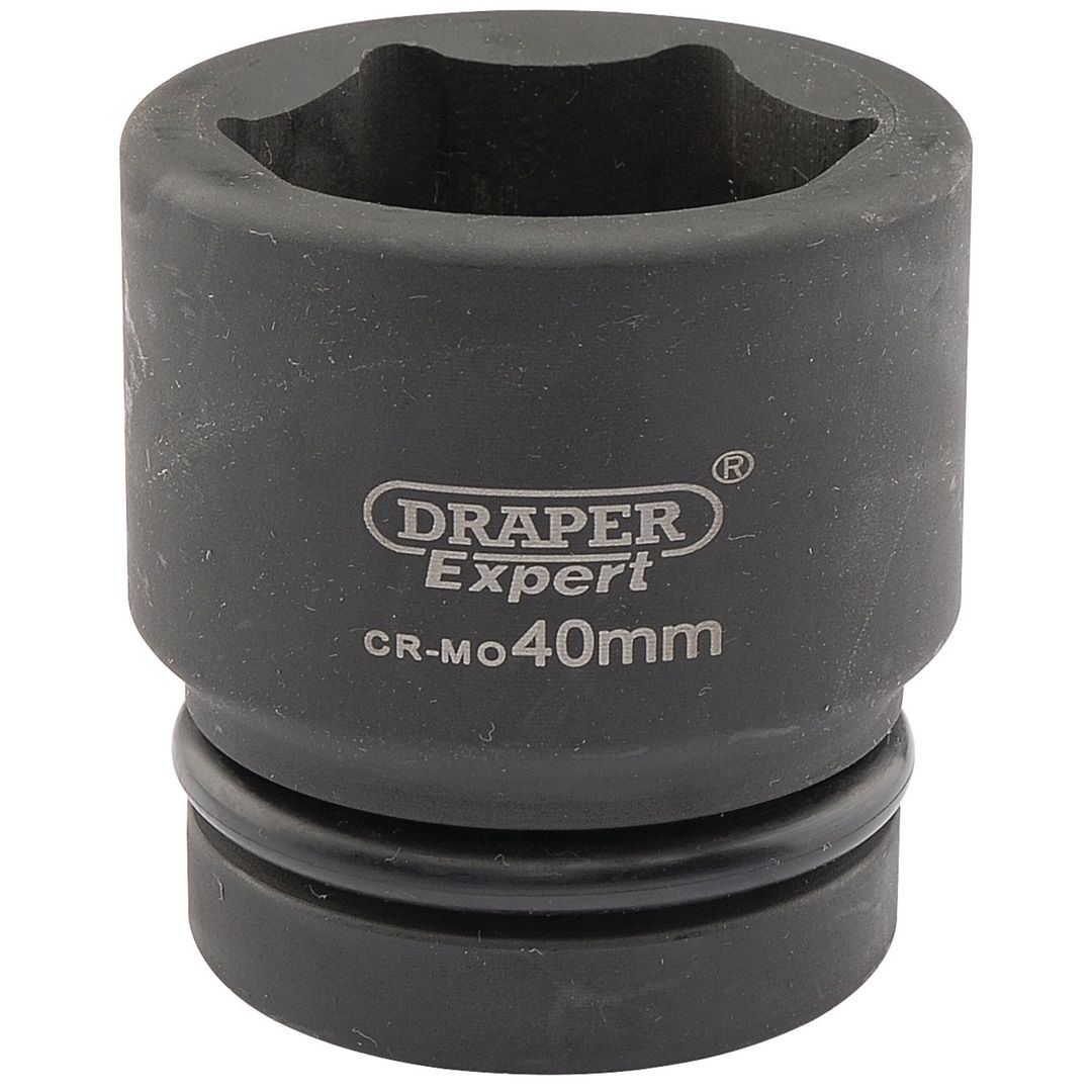 Draper Expert 05120 Expert Hi-Torq® 6 Point Impact Socket 1in Sq. Dr. 40Mm each - Image 1
