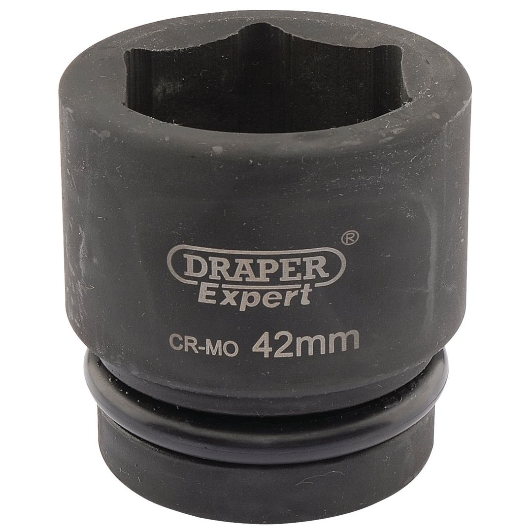 Draper Expert 05122 Expert Hi-Torq® 6 Point Impact Socket 1in Sq. Dr. 42Mm each - Image 1