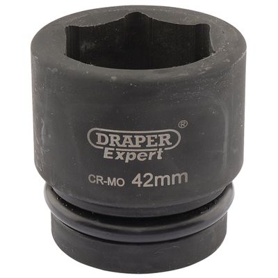 Draper Expert 05122 Expert Hi-Torq® 6 Point Impact Socket 1in Sq. Dr. 42Mm each
