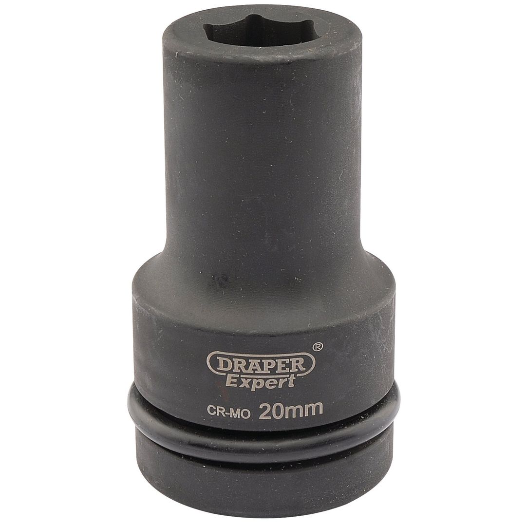Draper Expert 05135 Expert Hi-Torq® 6 Point Deep Impact Socket 1in Sq. Dr. 20Mm each - Image 1