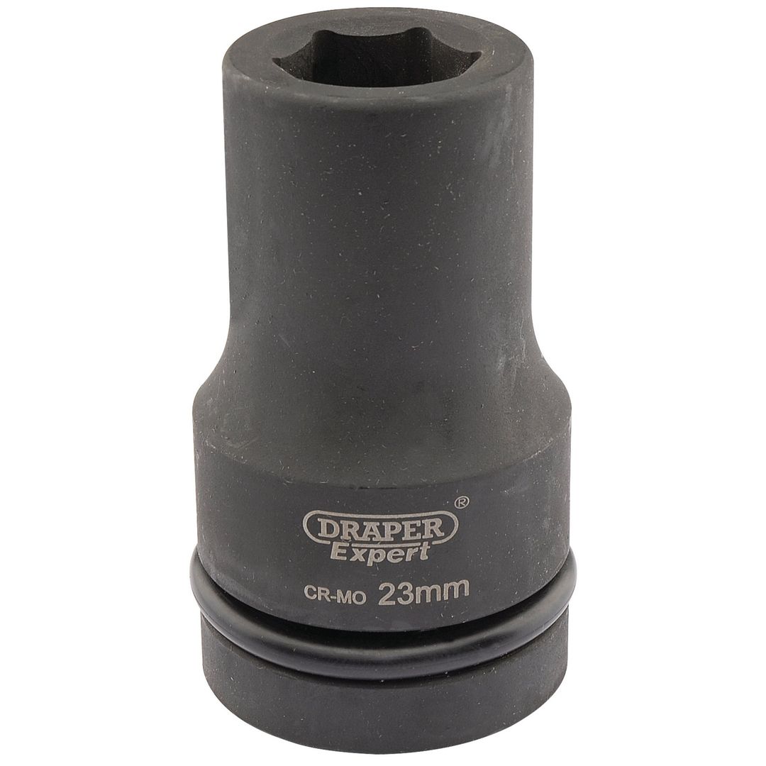 Draper Expert 05138 Expert Hi-Torq® 6 Point Deep Impact Socket 1in Sq. Dr. 23Mm each - Image 1