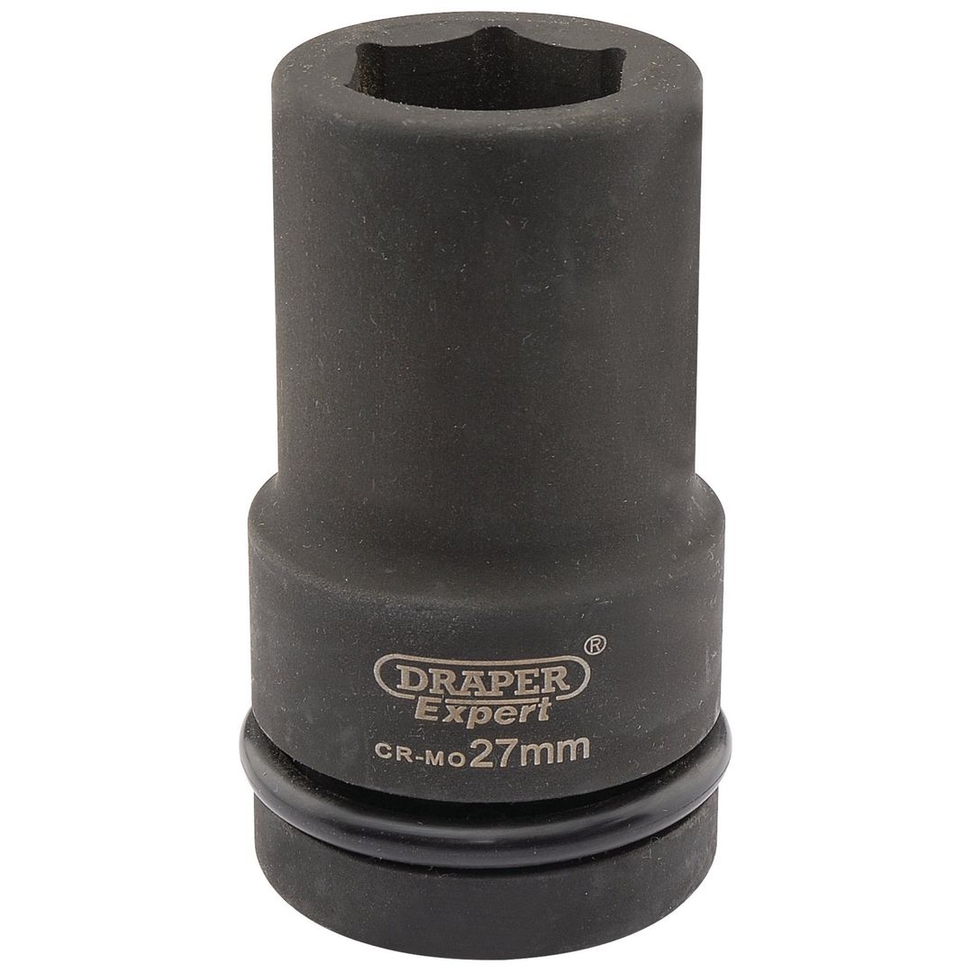 Draper Expert 05142 Expert Hi-Torq® 6 Point Deep Impact Socket 1in Sq. Dr. 27Mm each - Image 1