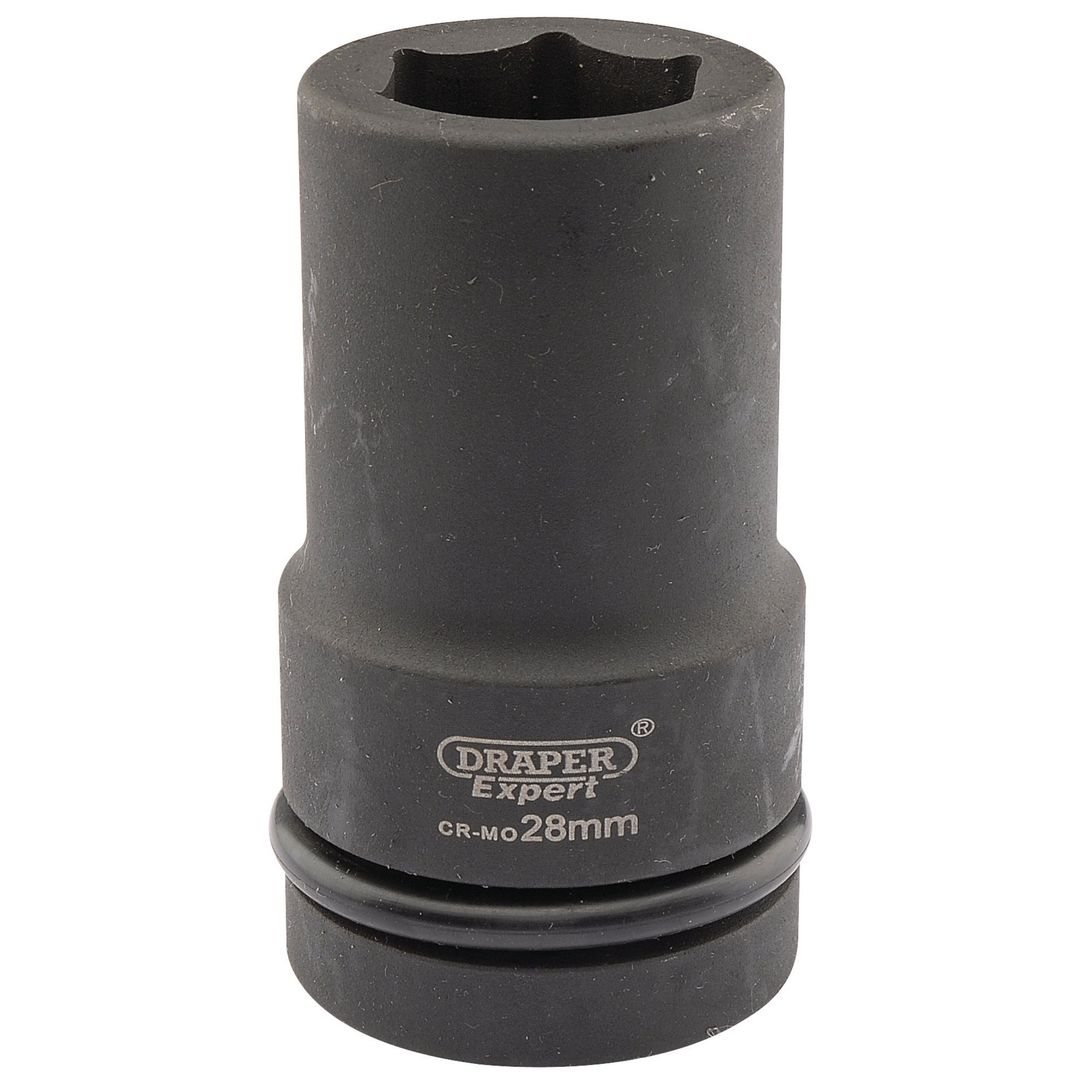 Draper Expert 05143 Expert Hi-Torq® 6 Point Deep Impact Socket 1in Sq. Dr. 28Mm each - Image 1