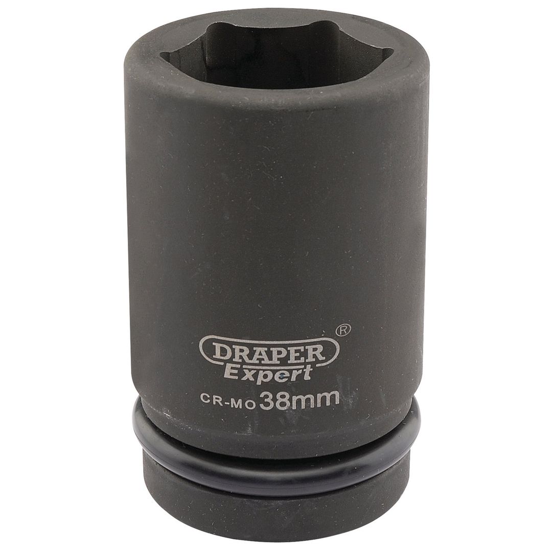 Draper Expert 05151 Expert Hi-Torq® 6 Point Deep Impact Socket 1in Sq. Dr. 38Mm each - Image 1