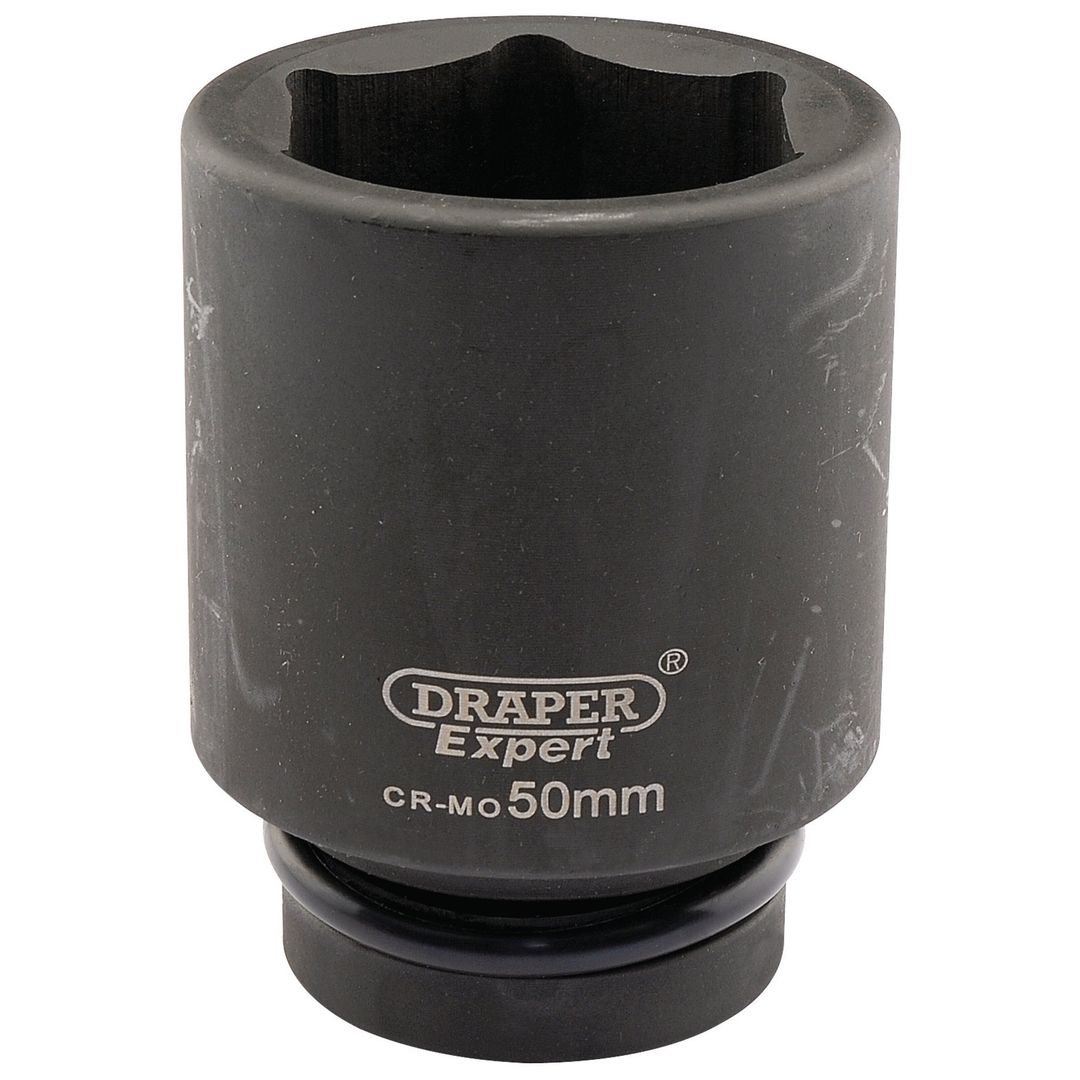 Draper Expert 05155 Expert Hi-Torq® 6 Point Deep Impact Socket 1in Sq. Dr. 50Mm each - Image 1