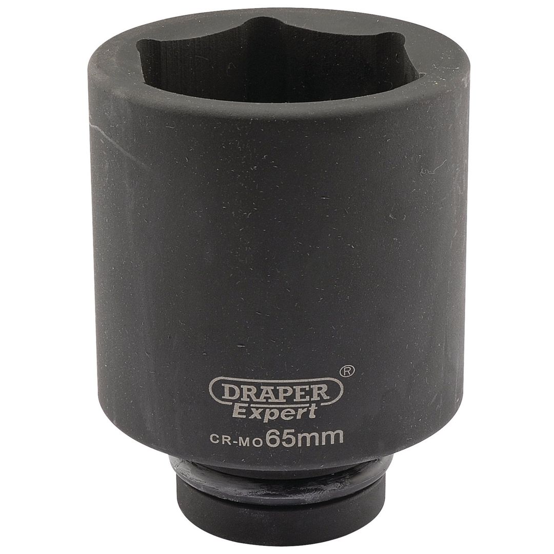 Draper Expert 05158 Expert Hi-Torq® 6 Point Deep Impact Socket 1in Sq. Dr. 65Mm each - Image 1