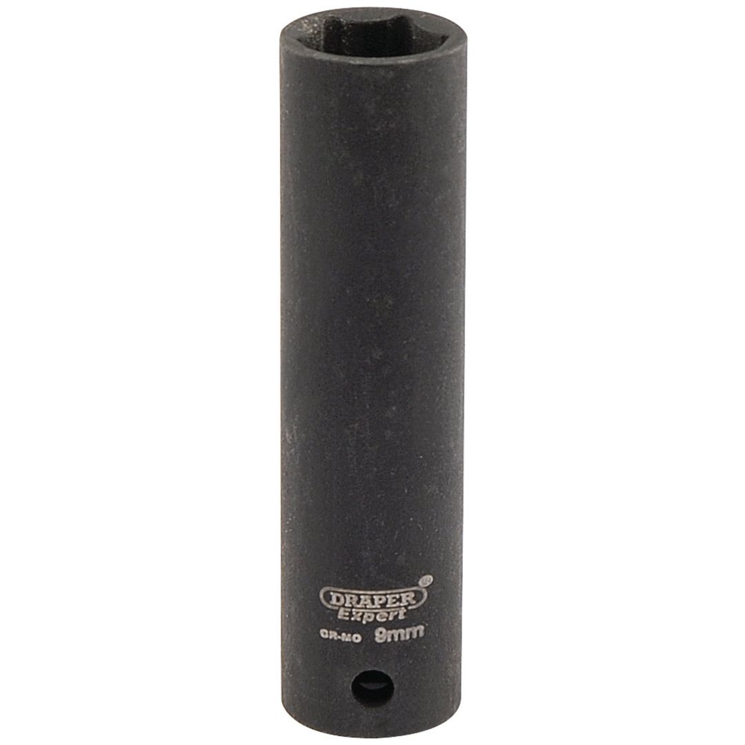 Draper Expert 05187 Expert Hi-Torq® 6 Point Deep Impact Socket 1/4in Sq. Dr. 9Mm each - Image 1
