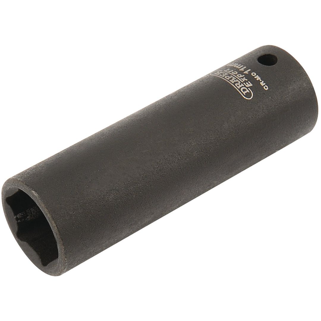 Draper Expert 05189 Expert Hi-Torq® 6 Point Deep Impact Socket 1/4in Sq. Dr. 11Mm each - Image 1