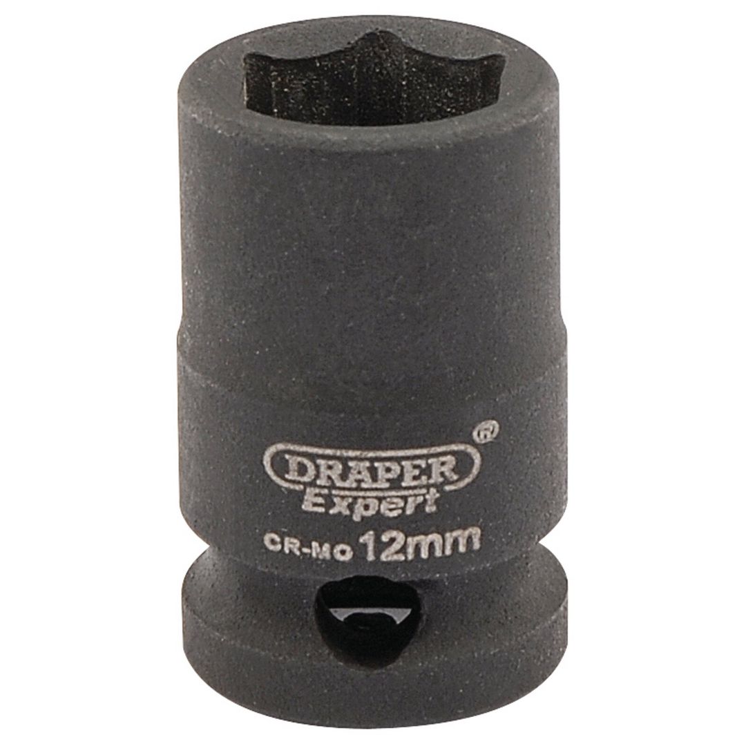 Draper Expert 06871 Expert Hi-Torq® 6 Point Impact Socket 3/8in Sq. Dr. 12Mm each - Image 1